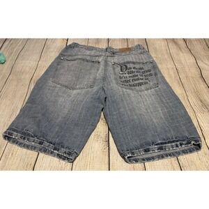 Vintage Makaveli Baggy Hip Bop GROW Quote on Pocket Tupac Y2K Shorts Sz 40 TbGH3